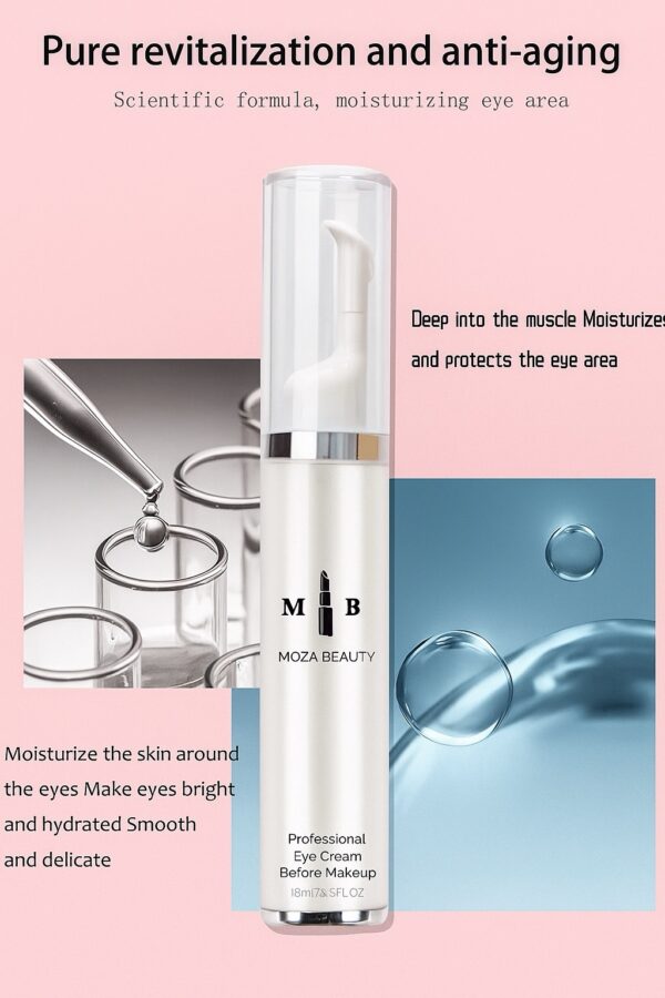 كريم العين لعيون مشرقة في دقيقتين – وداعاً للهالات والتجاعيد👁️ - الصورة 4