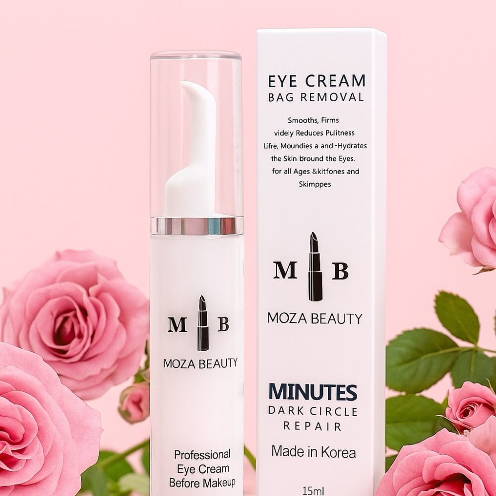 كريم العين لعيون مشرقة في دقيقتين – وداعاً للهالات والتجاعيد👁️