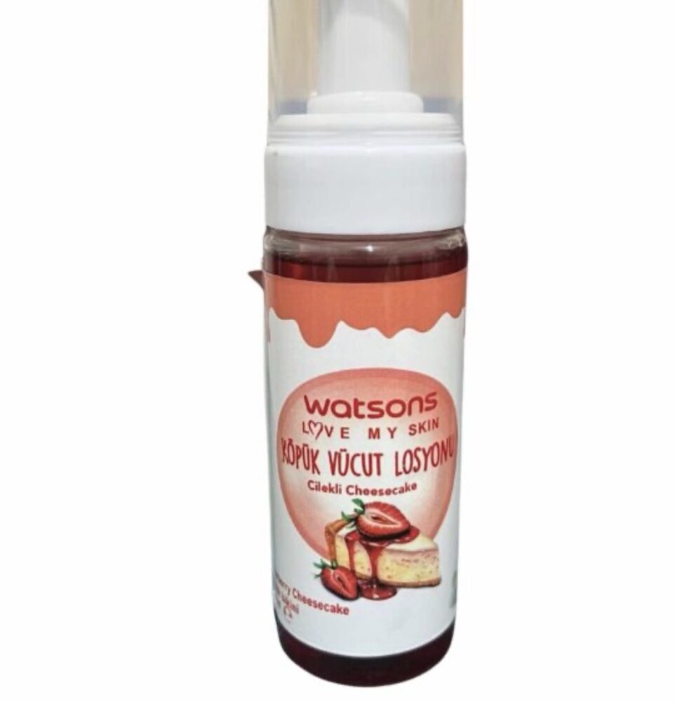 غسول فوم للمناطق الحساسة بالفراولة والتشيزكيك – تنظيف لطيف وانتعاش أنثوي🍰🍓