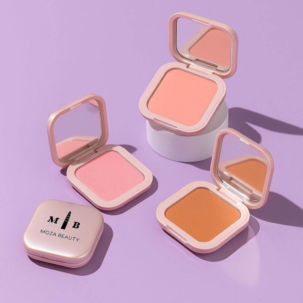 بلاشر نباتي بلون طبيعي وثبات يدوم طوال اليوم🌹