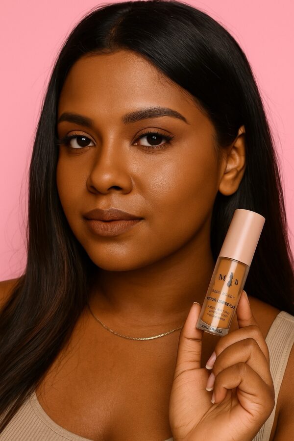 كونسيلر نباتي بتغطية كاملة بثلاث درجات تناسب كل أنواع البشر☘️ - الصورة 5