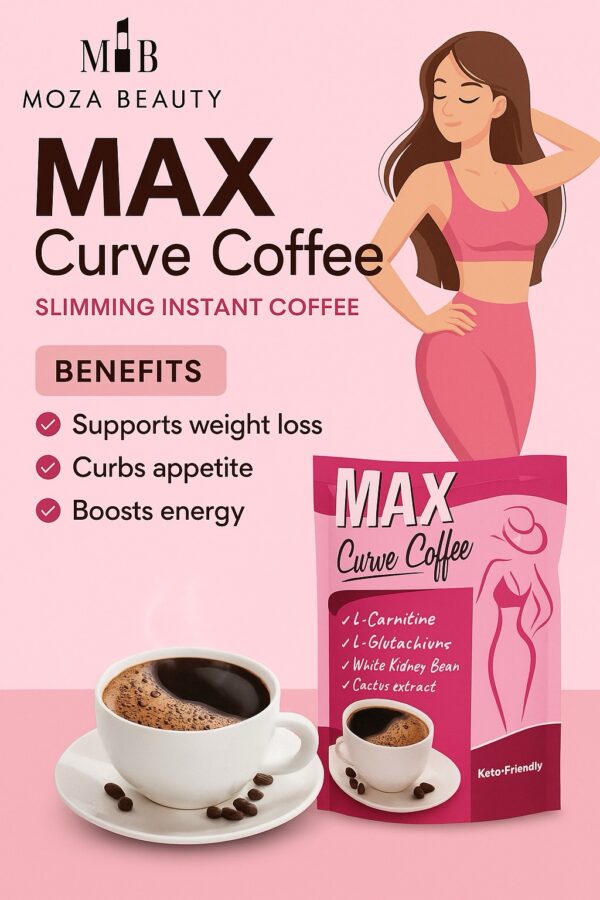 MAX Curve Coffee – قهوة التنحيف بمكونات فعالة لدعم خسارة الوزن وتقليل الشهية☕️ - الصورة 2