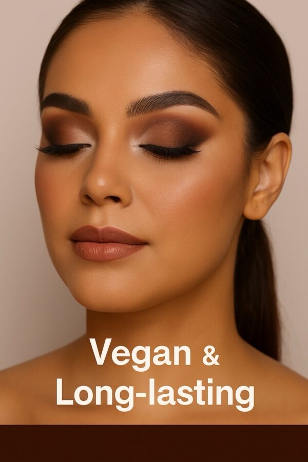 كحل وإيشادو مائي نباتي ثنائي اللون لإطلالة يومية وسينمائية🌿 - الصورة 3