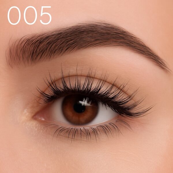 رموش طبيعية فاخرة – 4 تصاميم جذابة تدوم حتى 25 استخدام😍 - الصورة 5