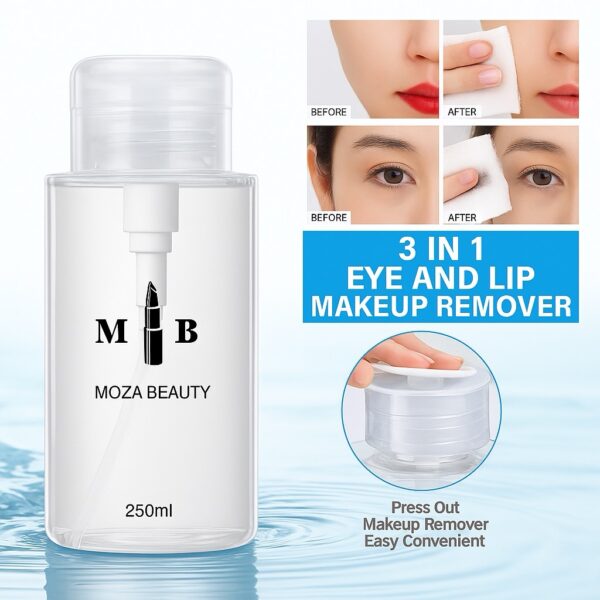 تونر نباتي منظف بعمق – يزيل أصعب أنواع المكياج بلطف🌸 - الصورة 5