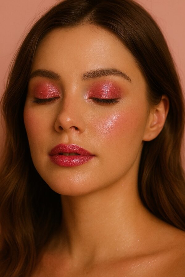 لمعة براقة نباتية متعددة الاستخدام لإضاءة الشفاه والعيون والخدود والجسم✨ - الصورة 3