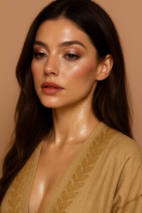 لمعة براقة نباتية متعددة الاستخدام لإضاءة الشفاه والعيون والخدود والجسم✨ - الصورة 4