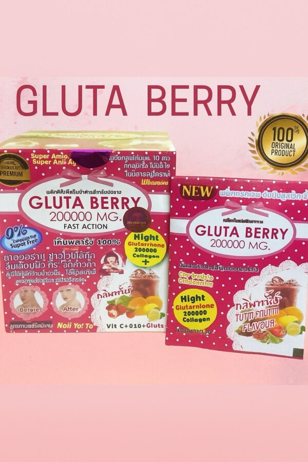 “Gluta Berry 200K: مشروب الكولاجين تفتيح سريع🍷 - الصورة 6