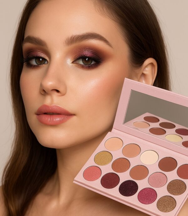 باليت آيشادو نباتي متنوع – لجمالك اليومي ولمساتك الساحرة في المناسبات🎨 - الصورة 3