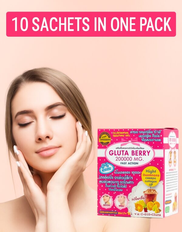 “Gluta Berry 200K: مشروب الكولاجين تفتيح سريع🍷 - الصورة 5