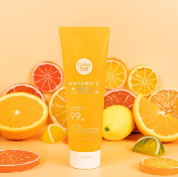 جل تنظيف فيتامين C من كاثي دول – إشراقة فائقة وتنظيف عميق بتركيز 99%🇹🇭🍊 - الصورة 2