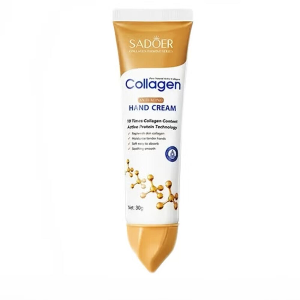 كريم اليدين بالكولاجين من SADOER – ترطيب مكثف وتجديد فوري لبشرة اليد🫳
