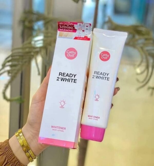 كريم تفتيح الجسم Cathy Doll Ready 2 White – إشراقة فورية للجسم بالكامل💡🇹🇭 - الصورة 2