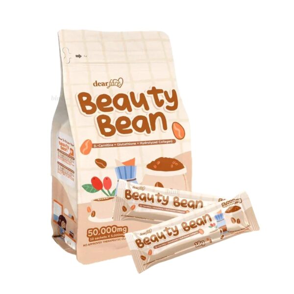 Beauty Bean – مشروب القهوة بالكولاجين والجلوتاثيون من Dear Face
