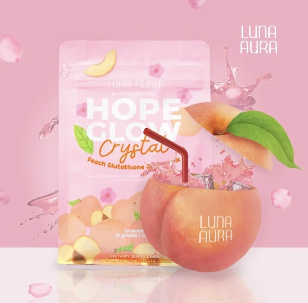 HOPE GLOW Crystal – Peach Glutathione Juice Drink
هوب جلو كريستال – مشروب الخوخ بالجلوتاثيون - الصورة 5