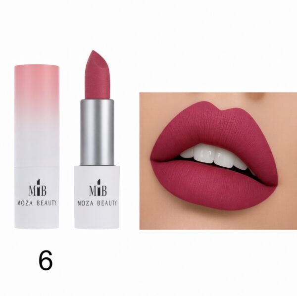 ⁦أحمر شفاه نباتي ثابت بنكهة البطيخ – 6 ألوان جذّابة💄⁩ - الصورة ⁦2⁩