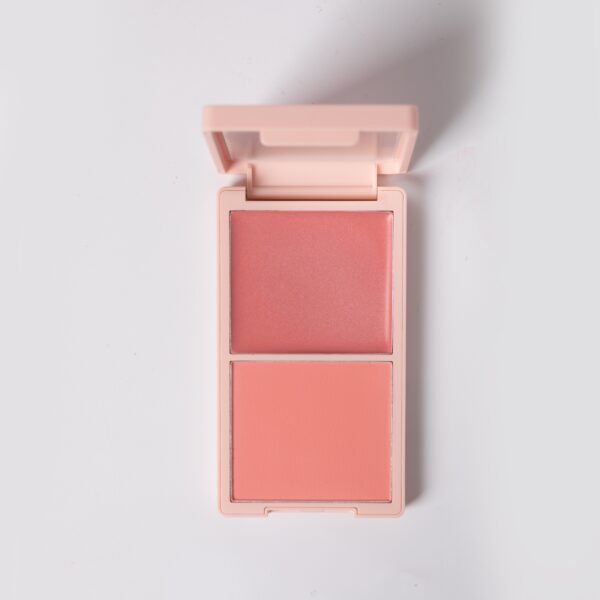 ⁦✨ MOZA BEAUTY – بلاشر ثنائي كريمي وباودر لوجنتين متوهجتين بطبيعية⁩ - الصورة ⁦4⁩