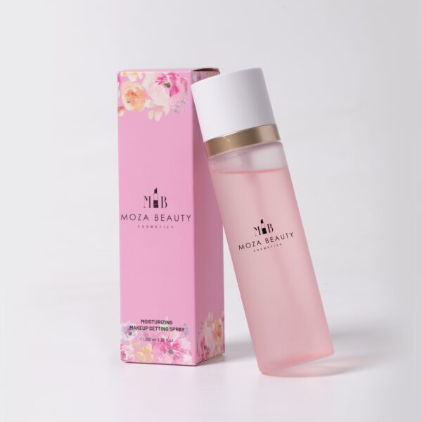 بخاخ تثبيت المكياج المرطّب من MOZA BEAUTY – ثبات طبيعي ولمسة انتعاش تدوم - الصورة 3